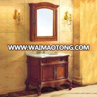 French style bathroom vanity,wooden bathrooms cabinets set,vanity bathroom