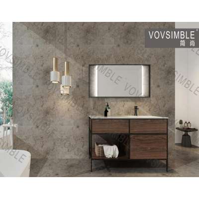 Professional bathroom vanity and wood cabinet for bathroom medicine cabinet American