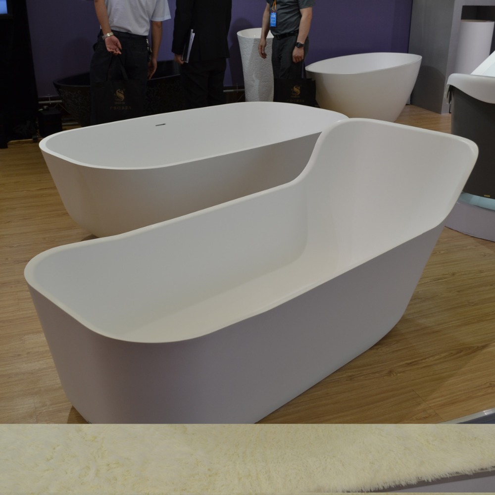 Very Small Freestanding Acrylic Baby Bathtub with Seat